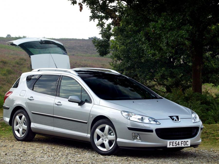  Peugeot 407 SW 2004 года  (UK) (фото 9 из 15)